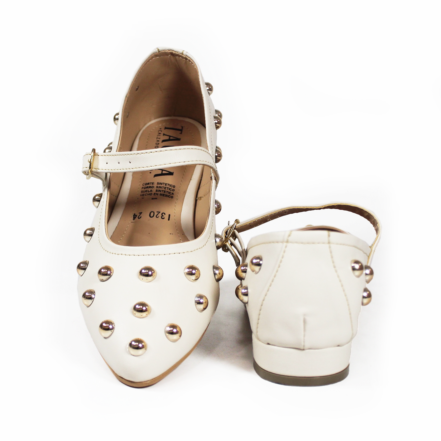 Mary Jane Late con Estoperoles Dorados TACZA