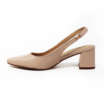 Zapatilla Slingback Puntal Maquillaje LADY PAULINA