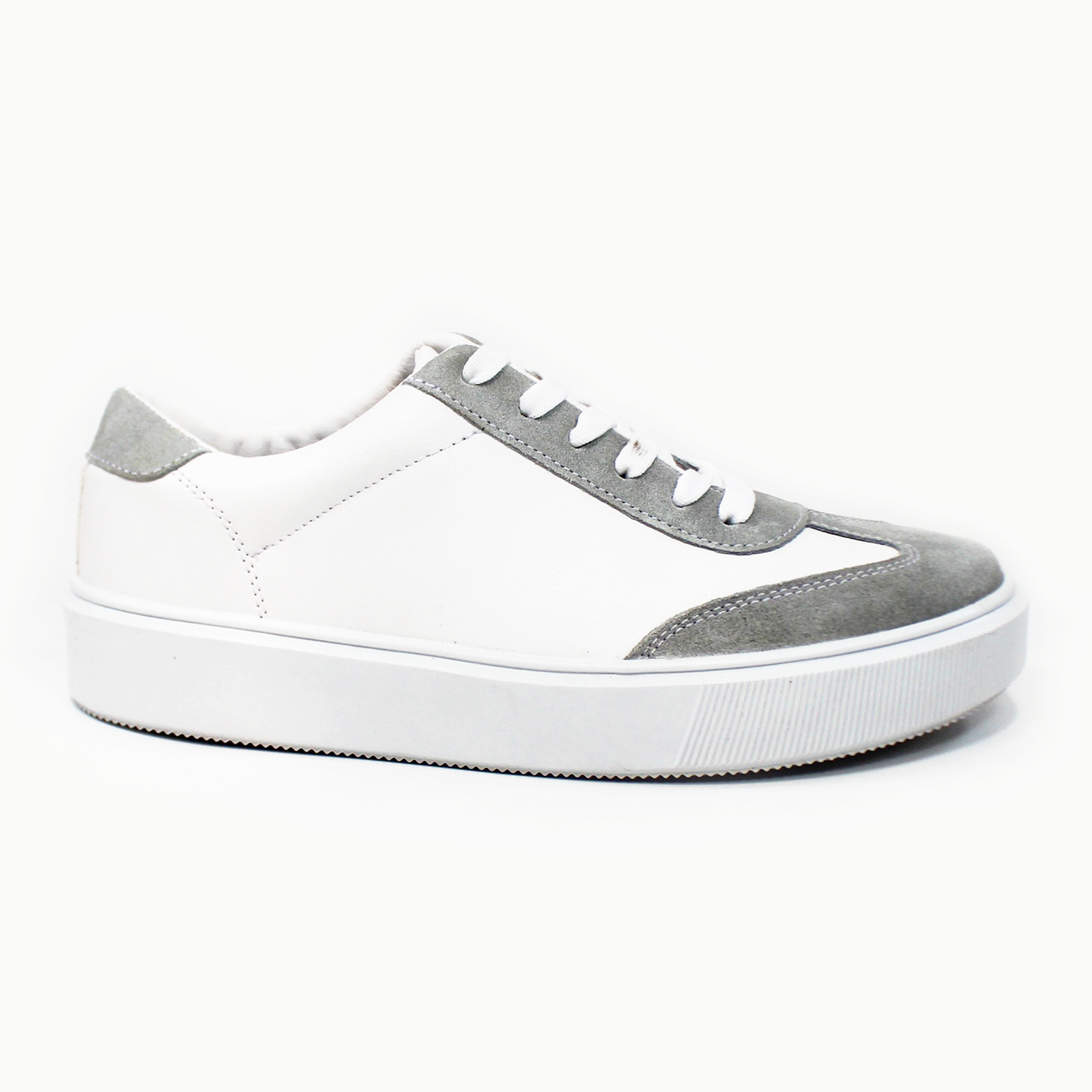 Sneaker Tenis Casual Blanco con Gris de Hombre de Caballero JACOME