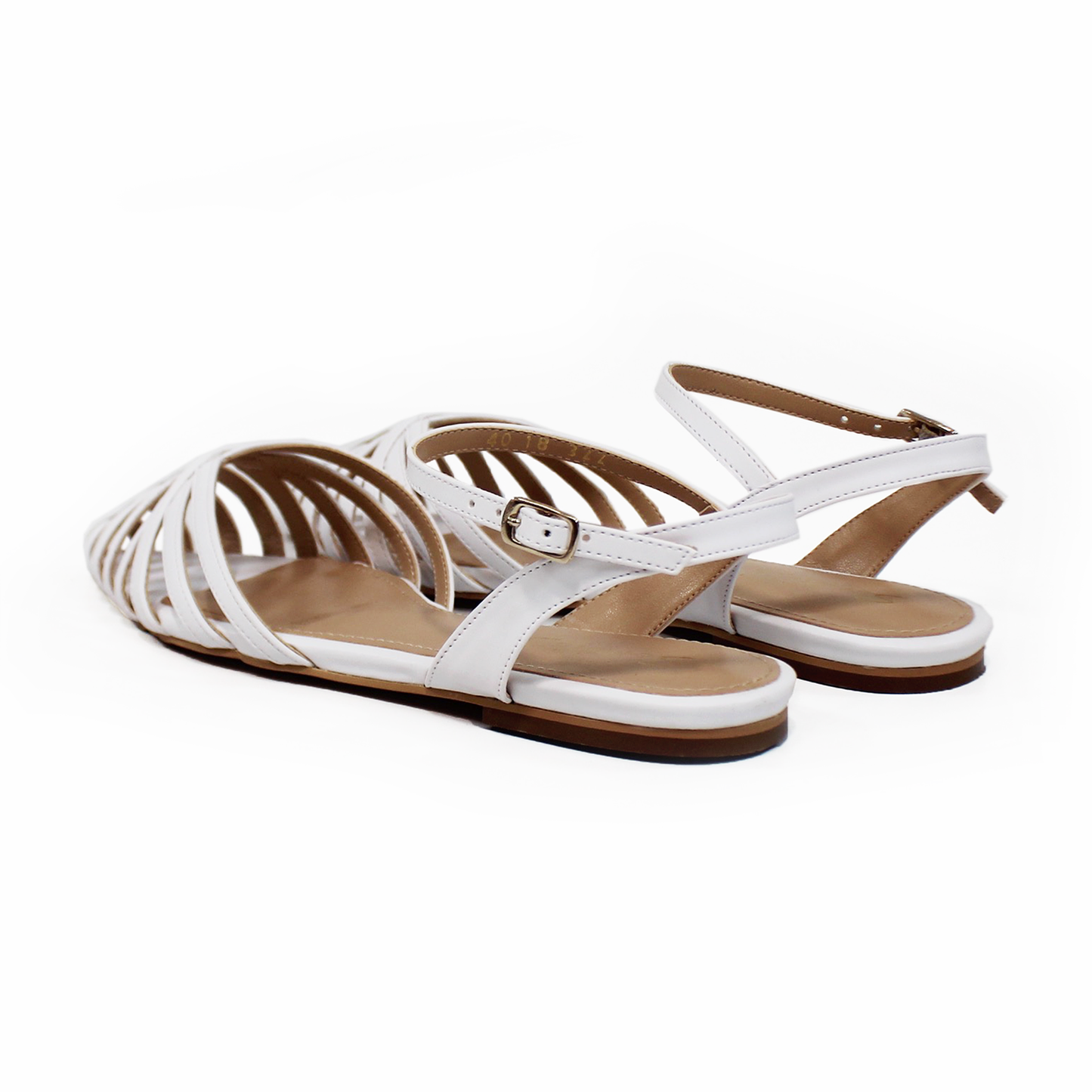 Flat Puntal Blanco con Pulsera de Dama SENTIES