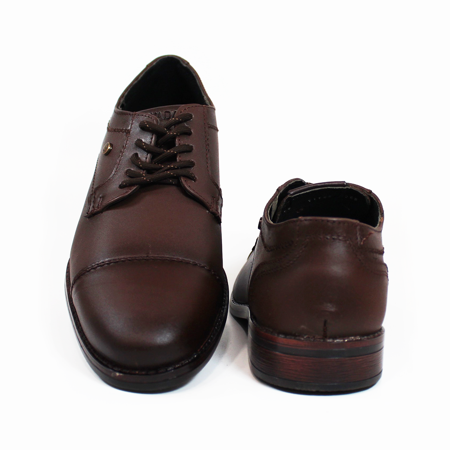 Zapato de Vestir de Piel Café de Hombre NEVADA