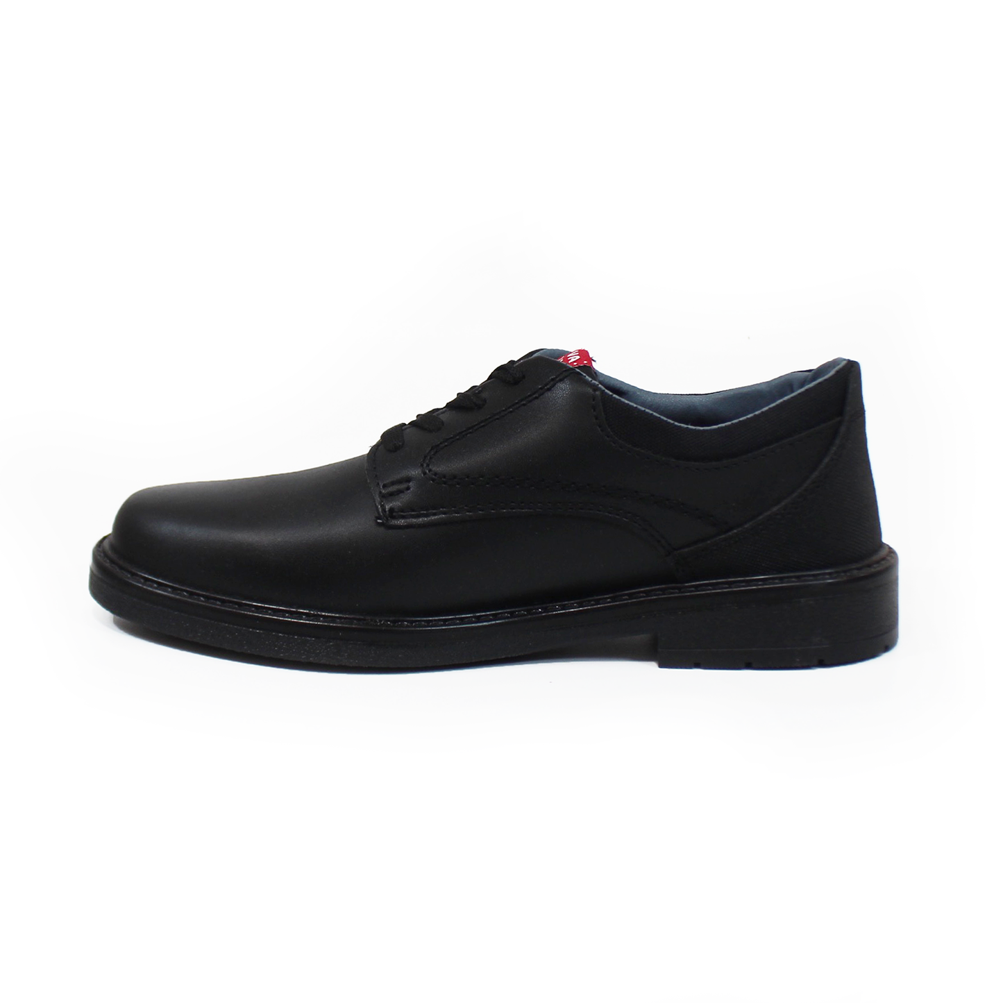 Zapato Escolar Juvenil Clásico Negro con Cintas VAVITO