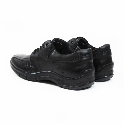 Zapato Escolar Negro de Cintas Juvenil NEVADA