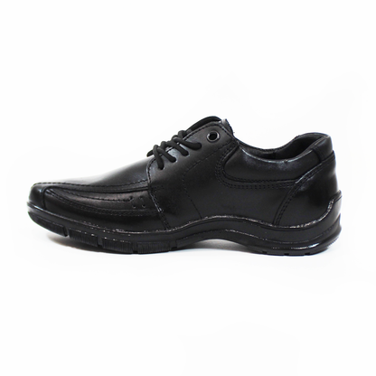Zapato Escolar Negro de Cintas Juvenil NEVADA