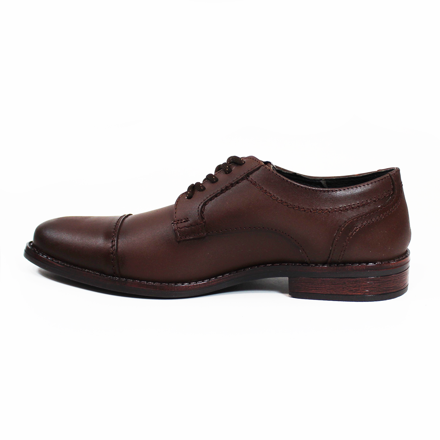 Zapato de Vestir de Piel Café de Hombre NEVADA