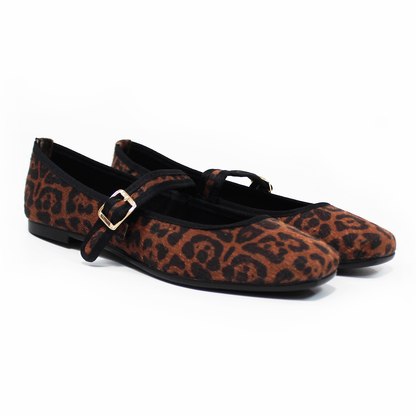 Mary Jane Flat Animal Print NOMADAS de Dama