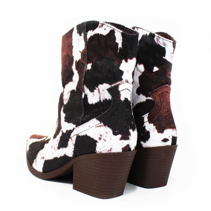 Bota Vaquera Cow Print NOMADAS de Dama