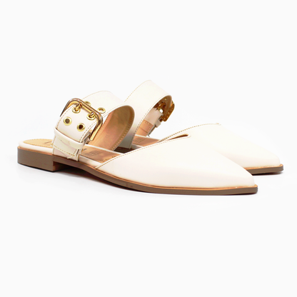 Mule Puntal Late con Cinto en Empeine de Dama TACZA