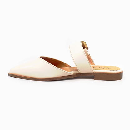 Mule Puntal Late con Cinto en Empeine de Dama TACZA