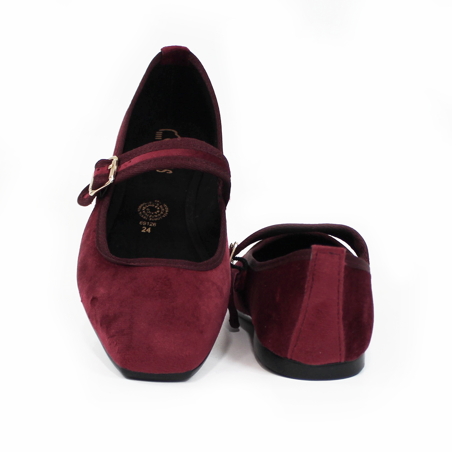 Mary Jane Flat Vino NOMADAS de Dama