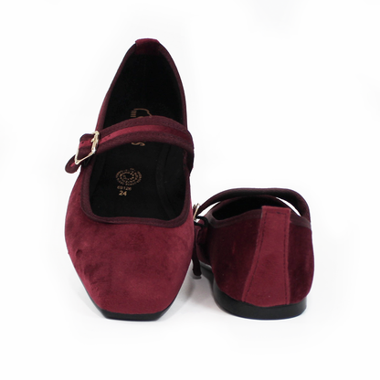 Mary Jane Flat Vino NOMADAS de Dama