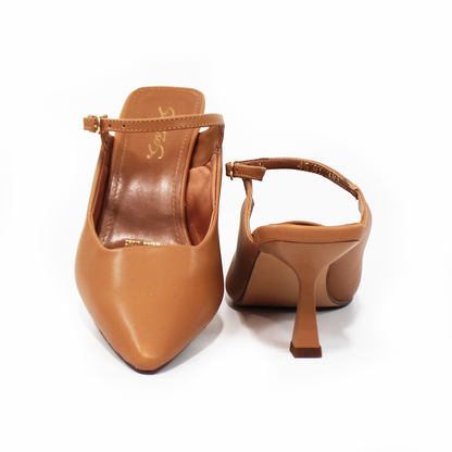 Mule Puntal de Tacón Camel de Dama SENTIES