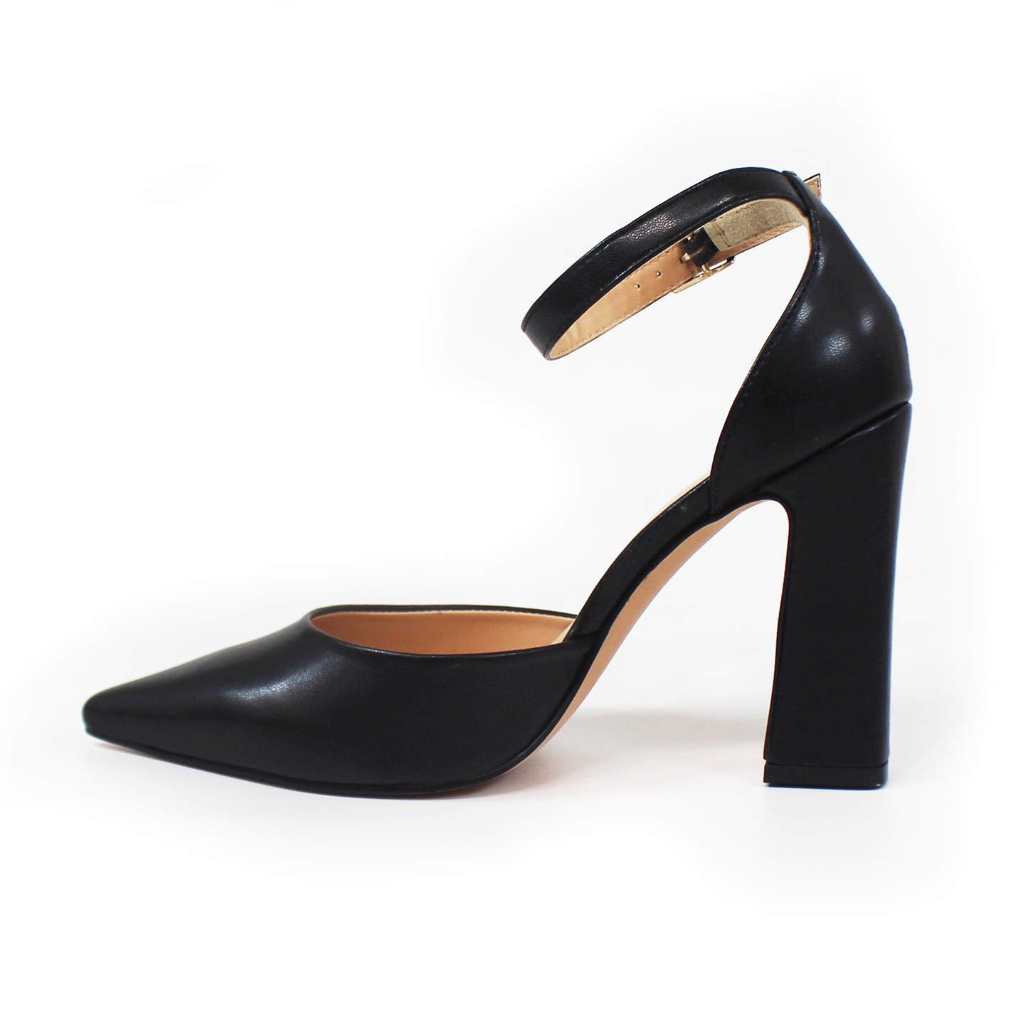 Zapatilla Puntal con Pulsera Negro de Dama DVA