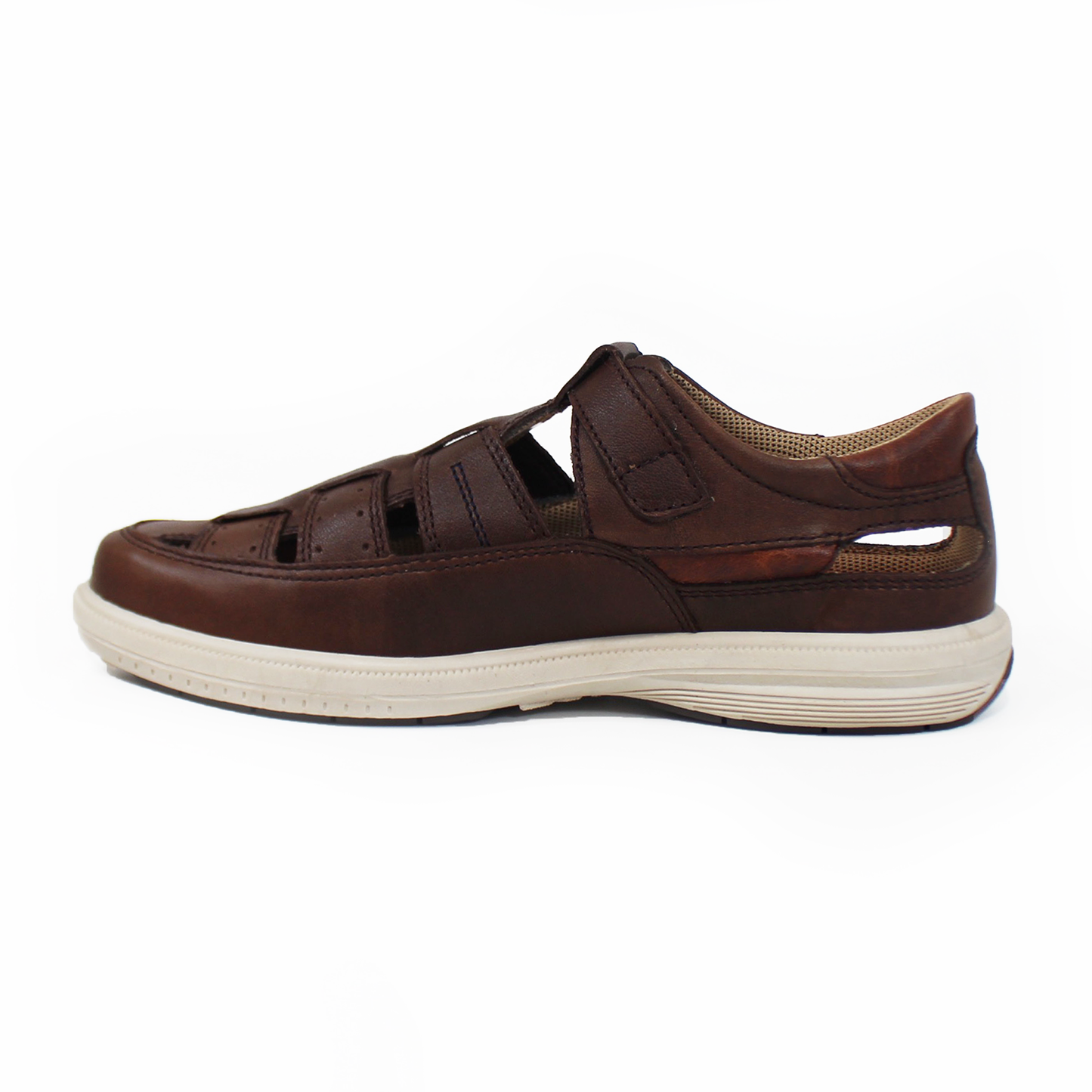 Zapato Casual Pescador de Piel Brown de Hombre VERDETABACO
