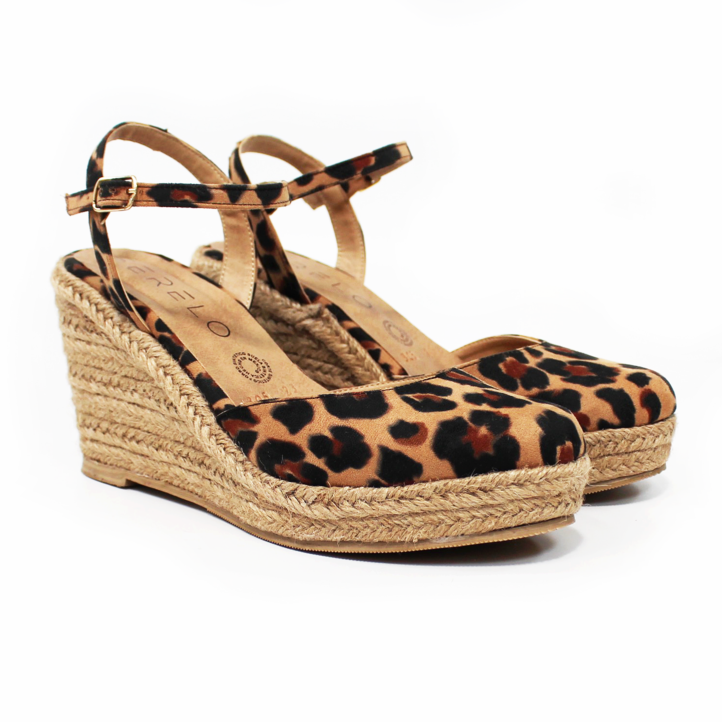 Alpargata Animal Print Cuña con Pulsera FERELO