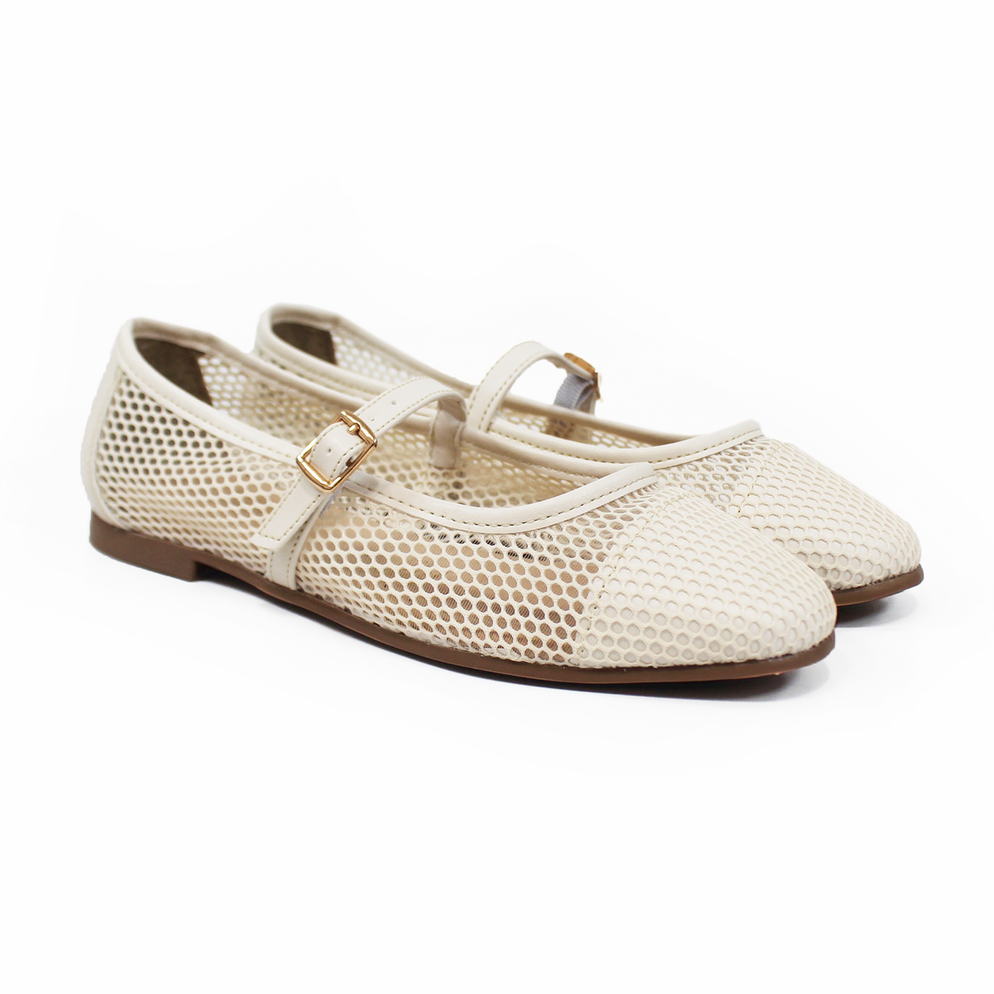 Flat Mary Jane Mesh Late con Confort LADY PAULINA