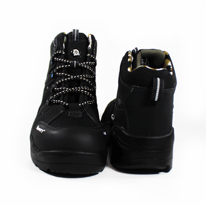 Bota de Trabajo para Hombre Working Negra con Casco de Policarbonato DISCOVERY
