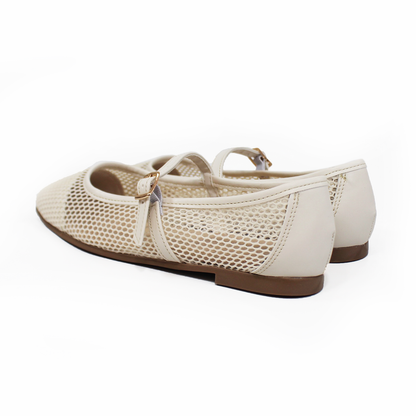 Flat Mary Jane Mesh Late con Confort LADY PAULINA
