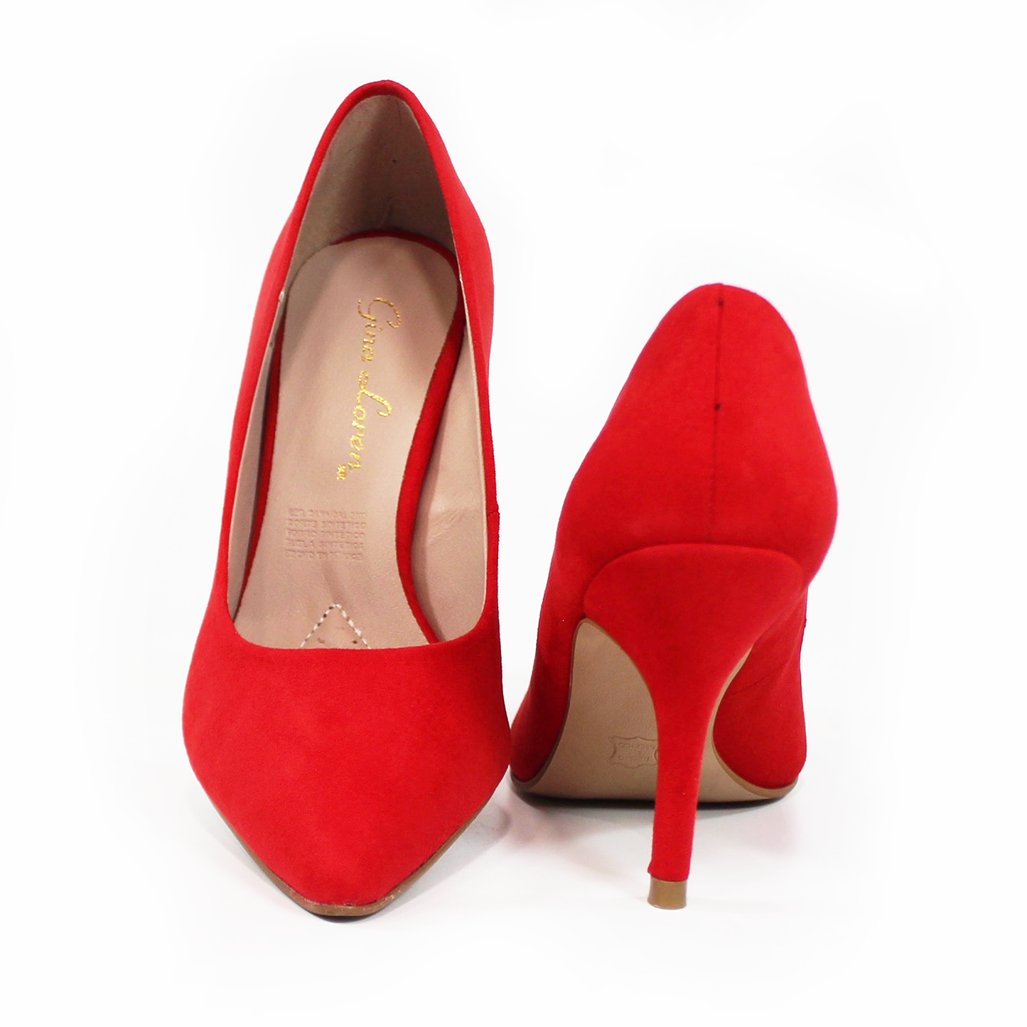 Stiletto Rojo con Memory Foam de Dama G.LOREN
