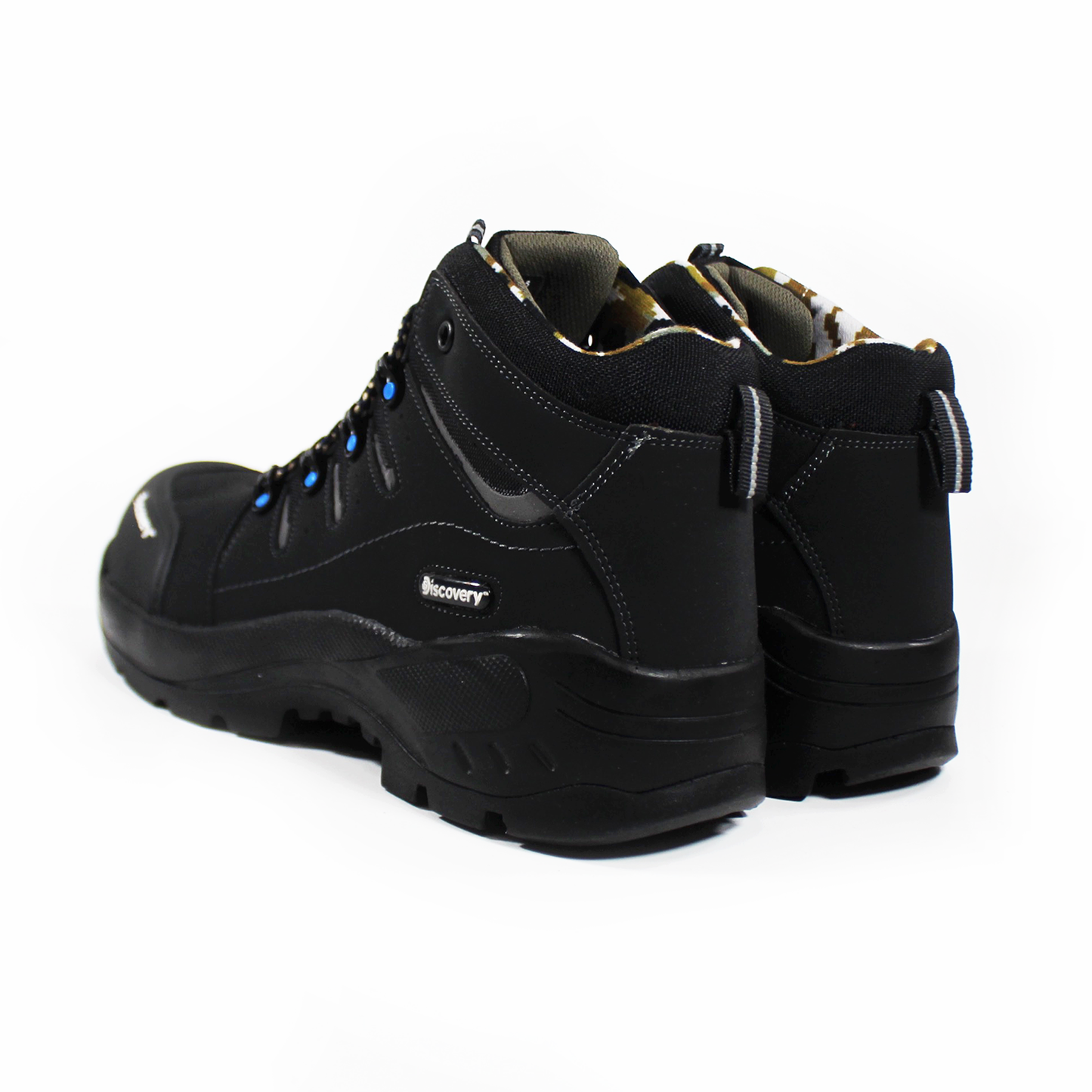 Bota de Trabajo para Hombre Working Negra con Casco de Policarbonato DISCOVERY