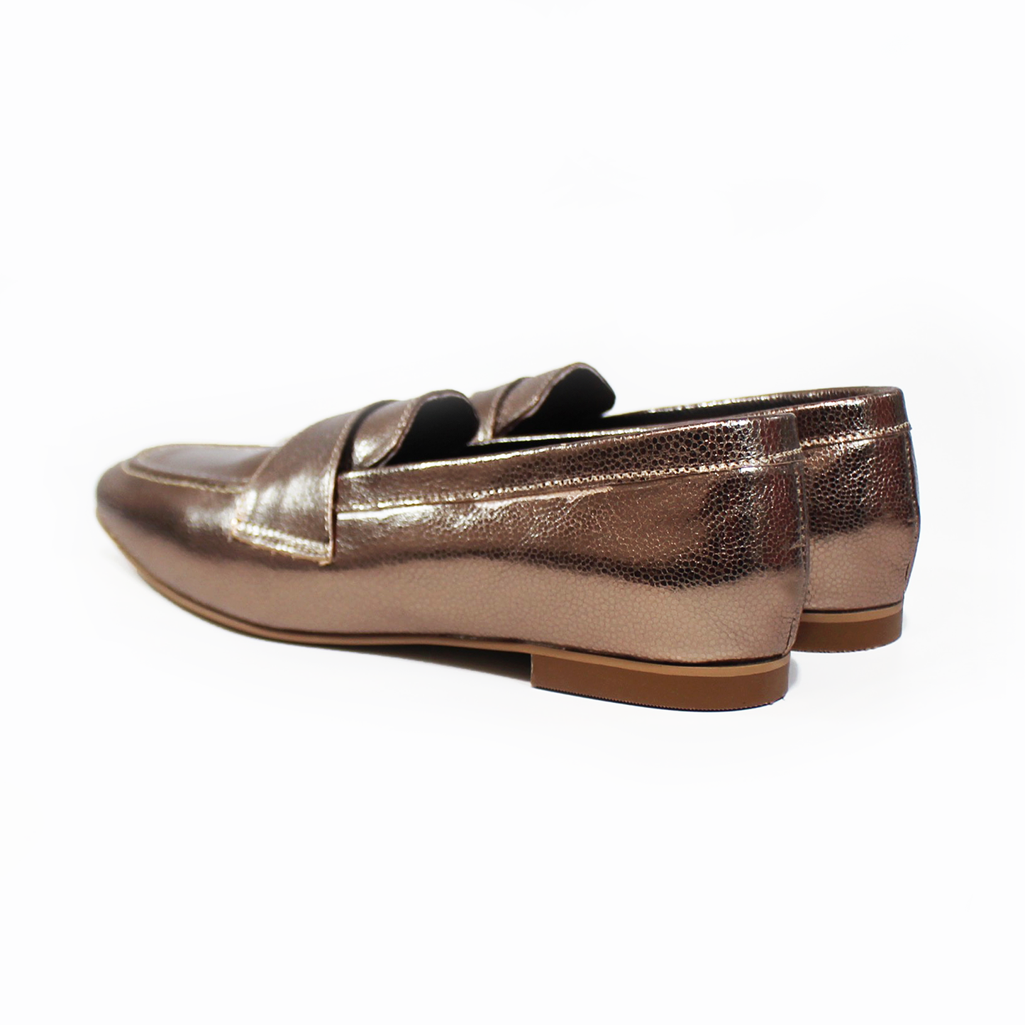 Mocasín de Piel Seda Charol de Dama SUAVE CAMINAR