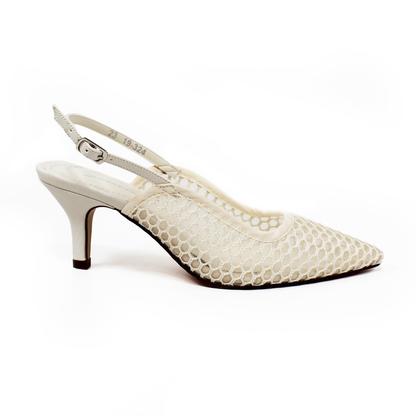 Slingback Mesh Beige SENTIES