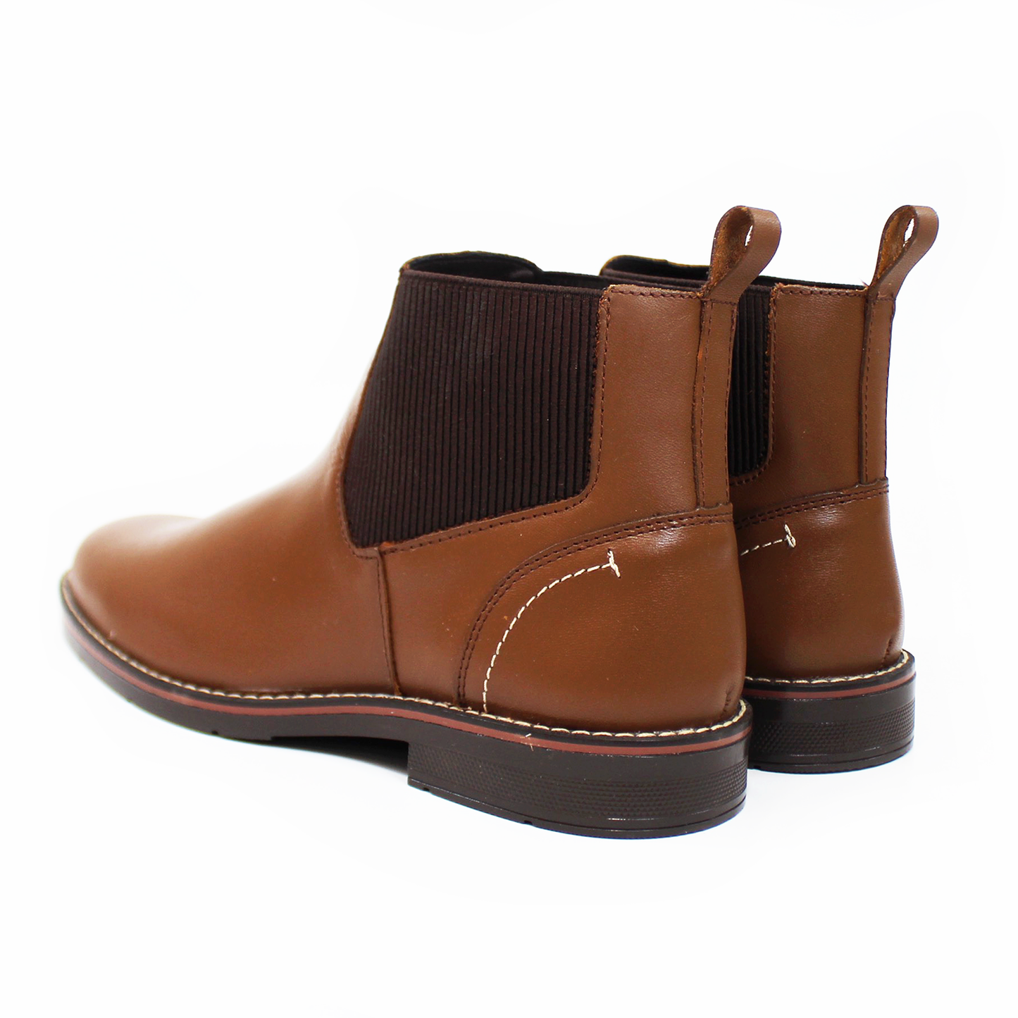 Bota Chelsea de Piel Miel de Hombre NEVADA