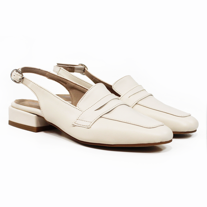 Mocasín Clásico Destalonado color Late de Dama TACZA