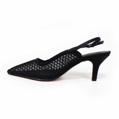 Slingback Mesh Negro SENTIES