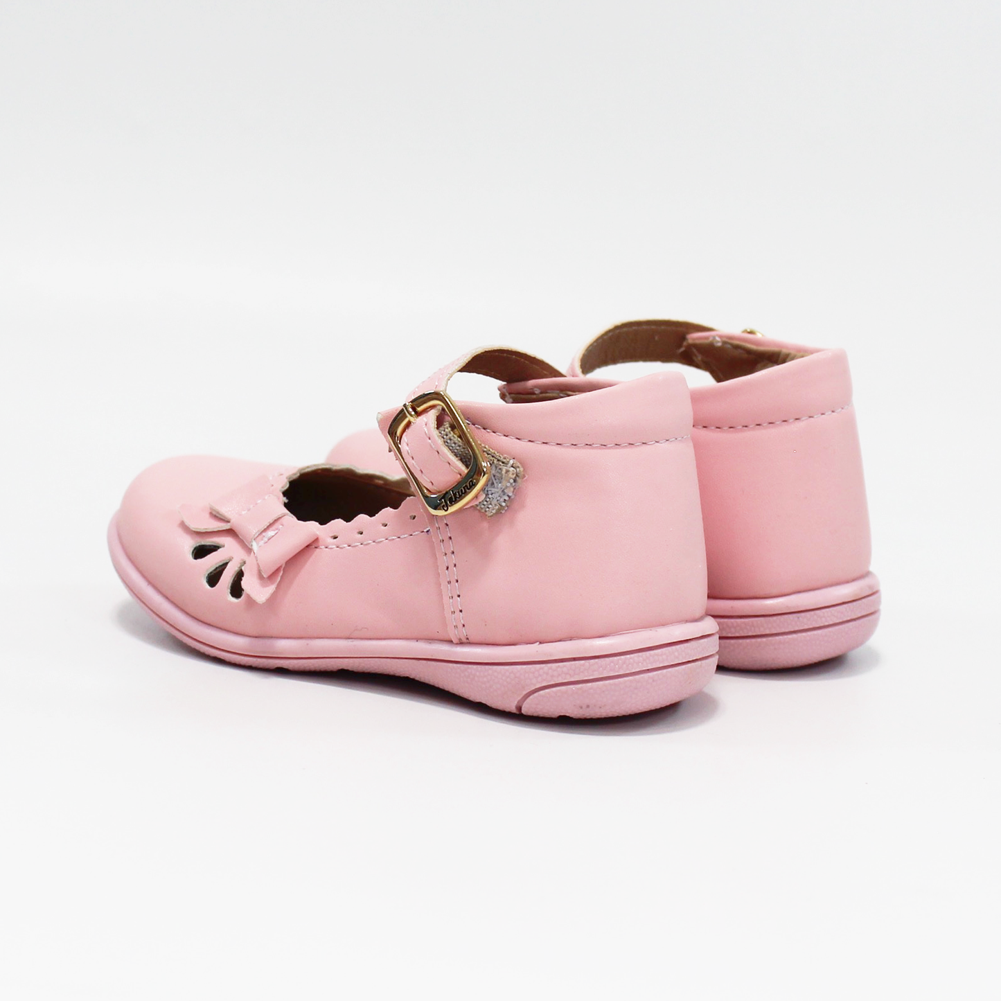 Zapato de Niña con Moñito Rosa JAKUNA