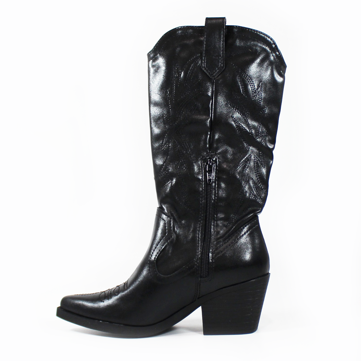 Bota Vaquera NOMADAS Negra de Dama