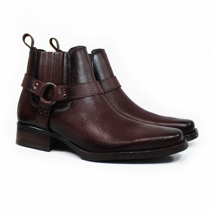 Bota con Arnes Shedron Piel VERDETABACO