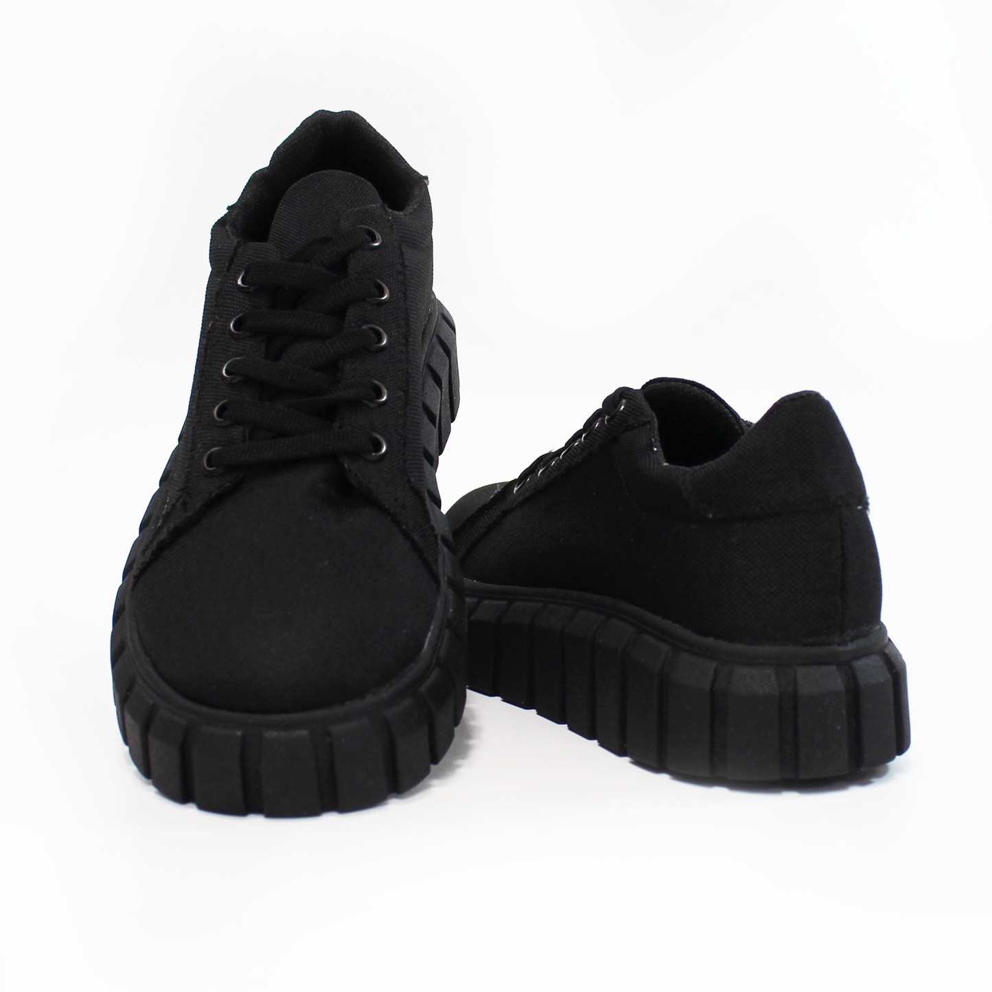 Tenis Casual Negro de Lona Dama TACZA