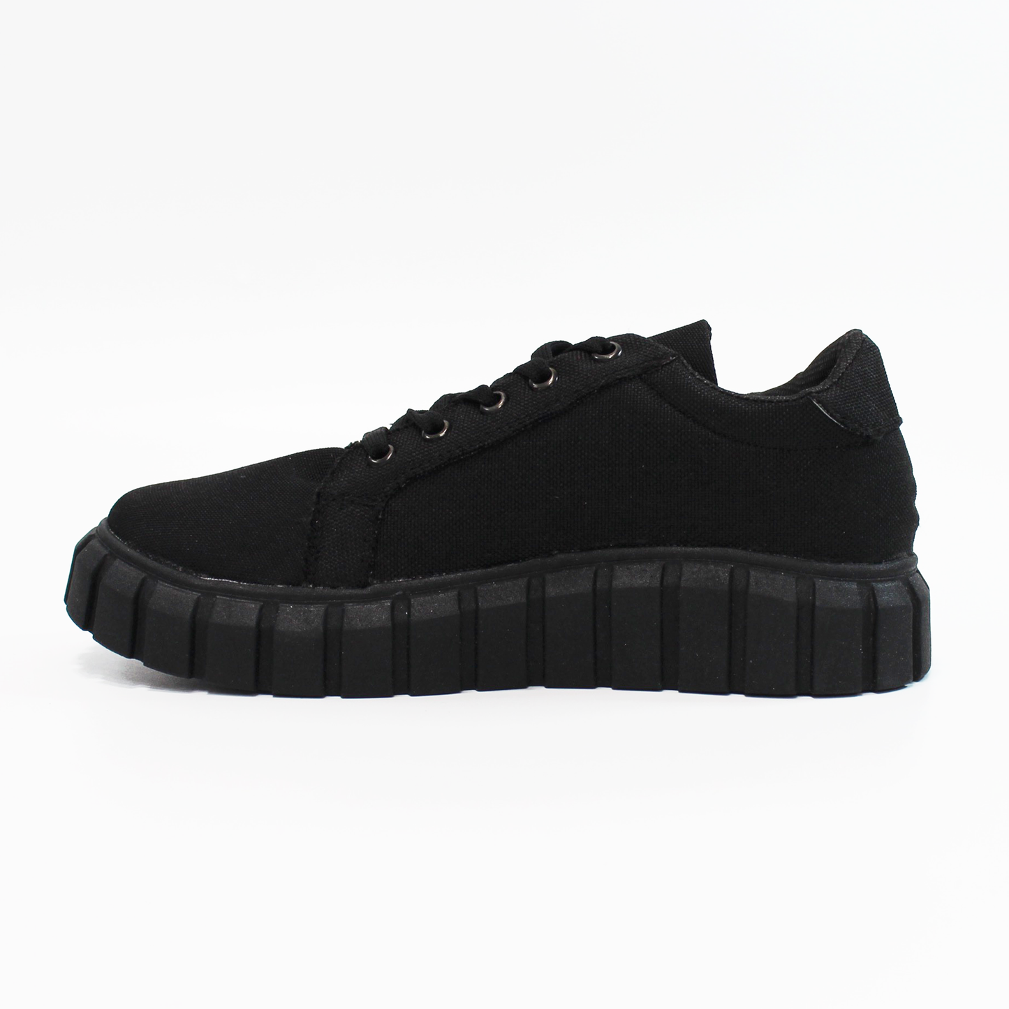 Tenis Casual Negro de Lona Dama TACZA