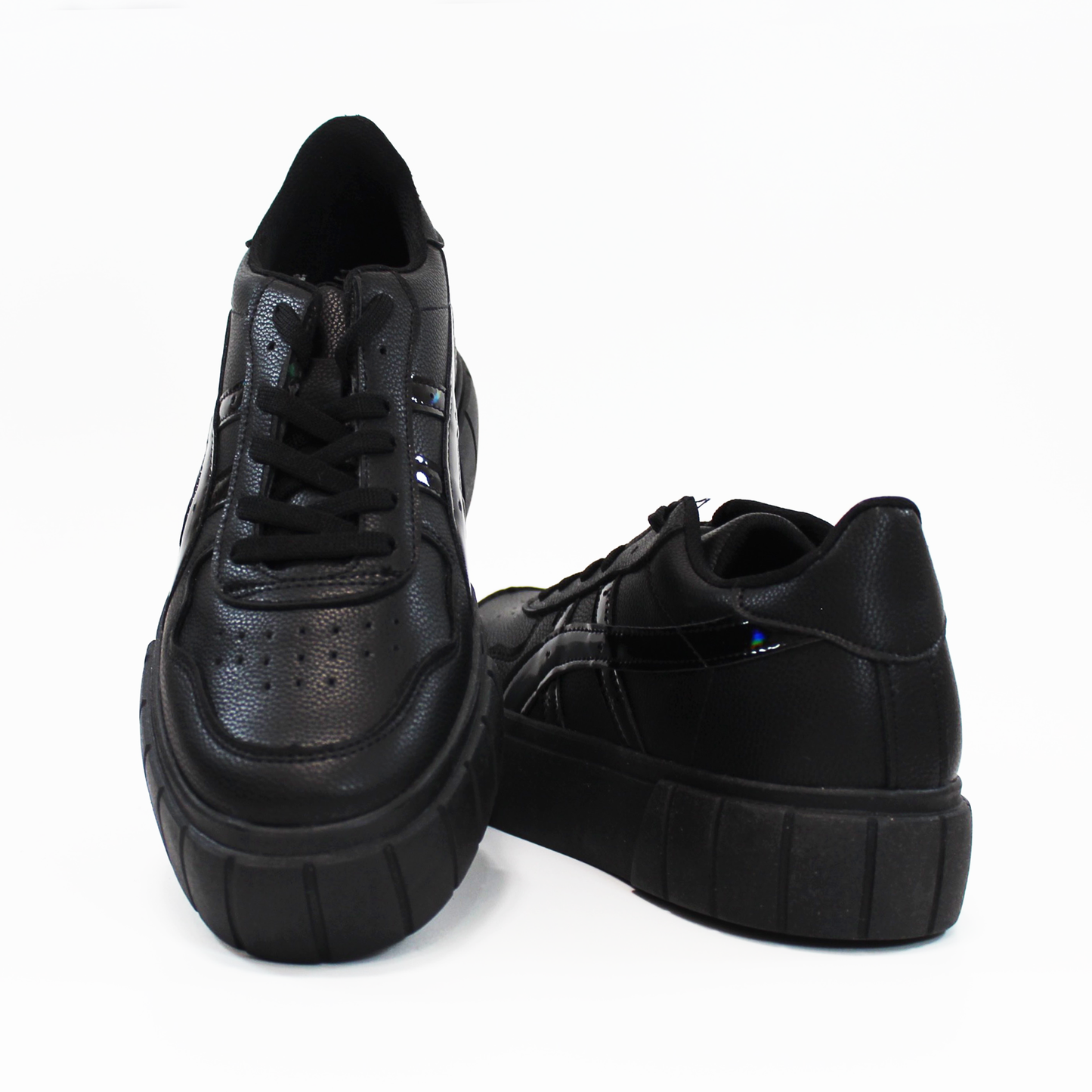 Tenis Sneakers Negro de Dama DVA