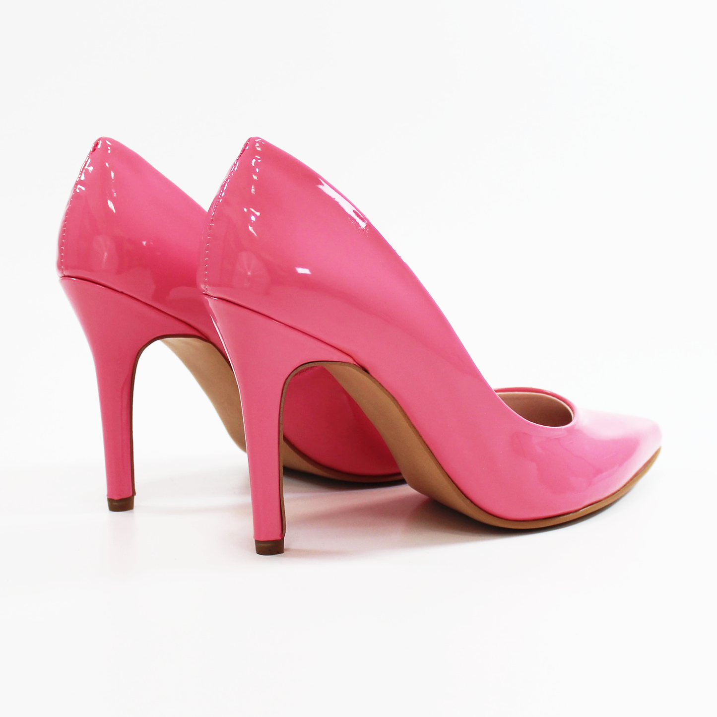 Stiletto Zapatilla Rosa Charol de Dama G.LOREN