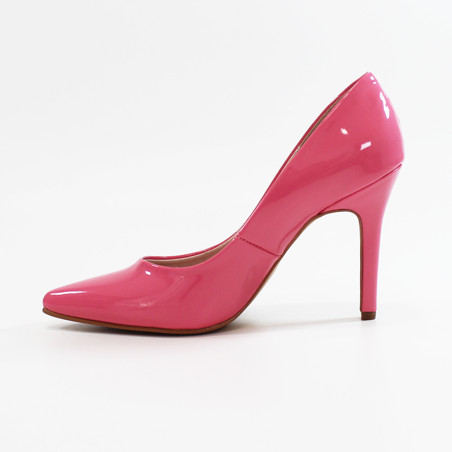 Stiletto Zapatilla Rosa Charol de Dama G.LOREN