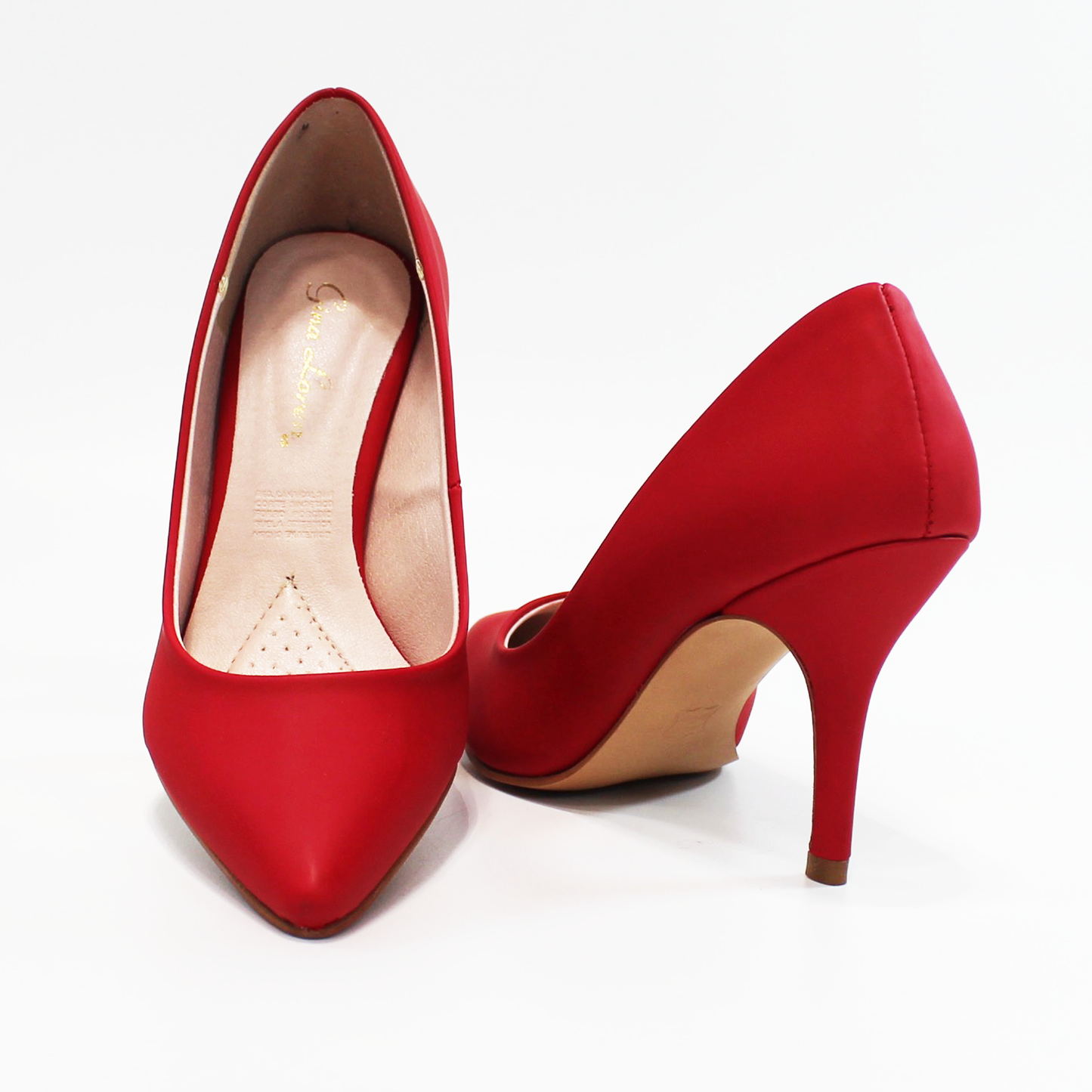 Zapatilla Roja con Memory Foam de Dama G.LOREN