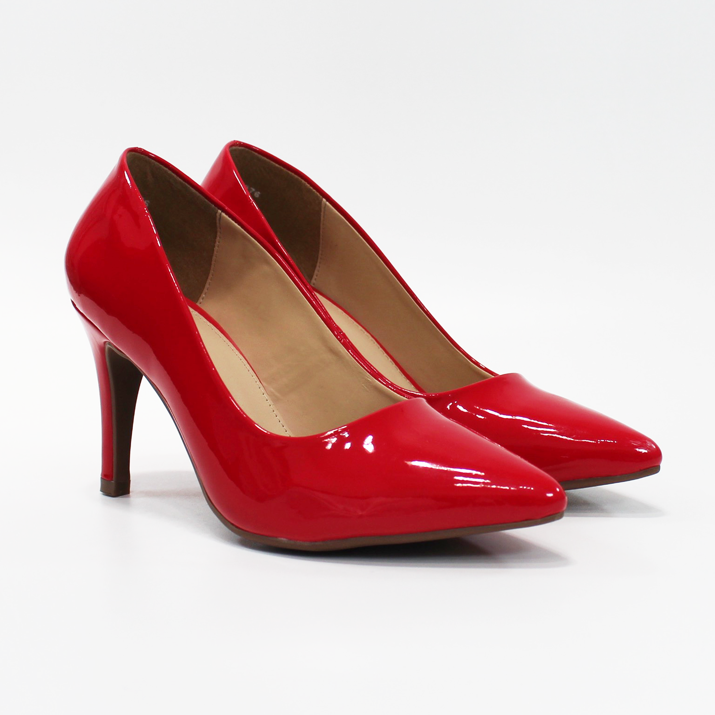 Zapatilla Confort Rojo Charol de Dama LADY PAULINA