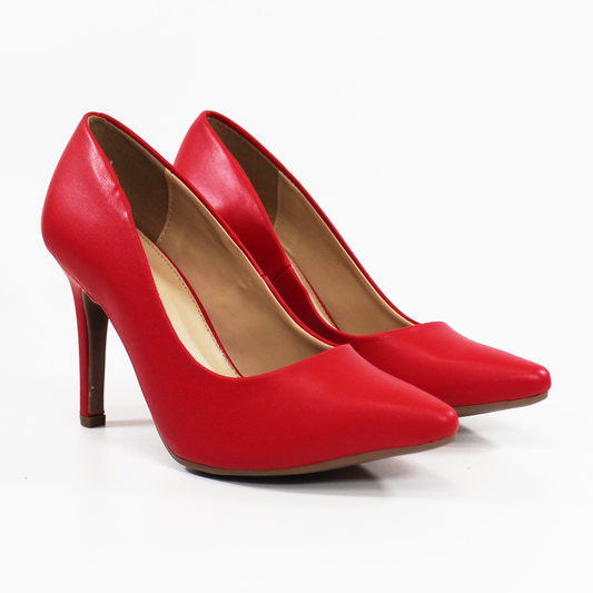 Zapatilla Confort Rojo de Dama LADY PAULINA