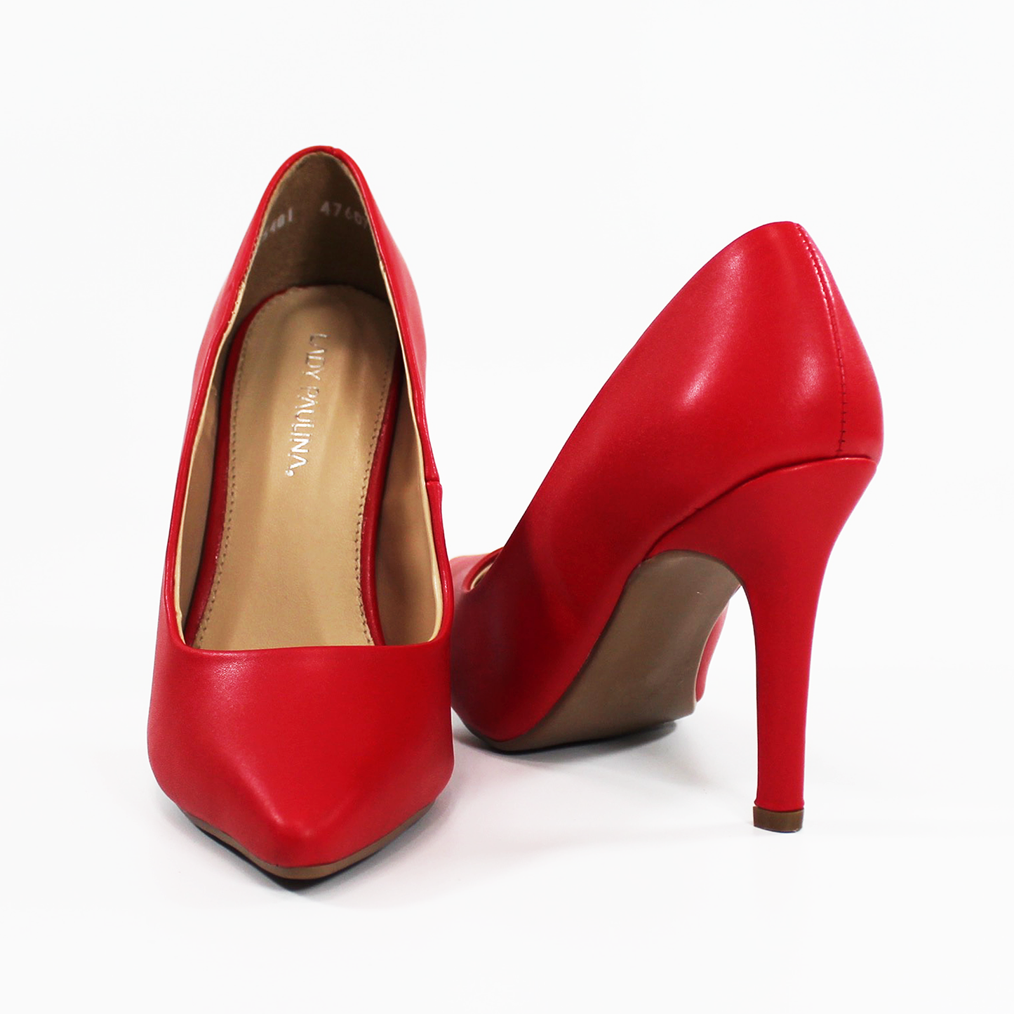 Zapatilla Confort Rojo de Dama LADY PAULINA