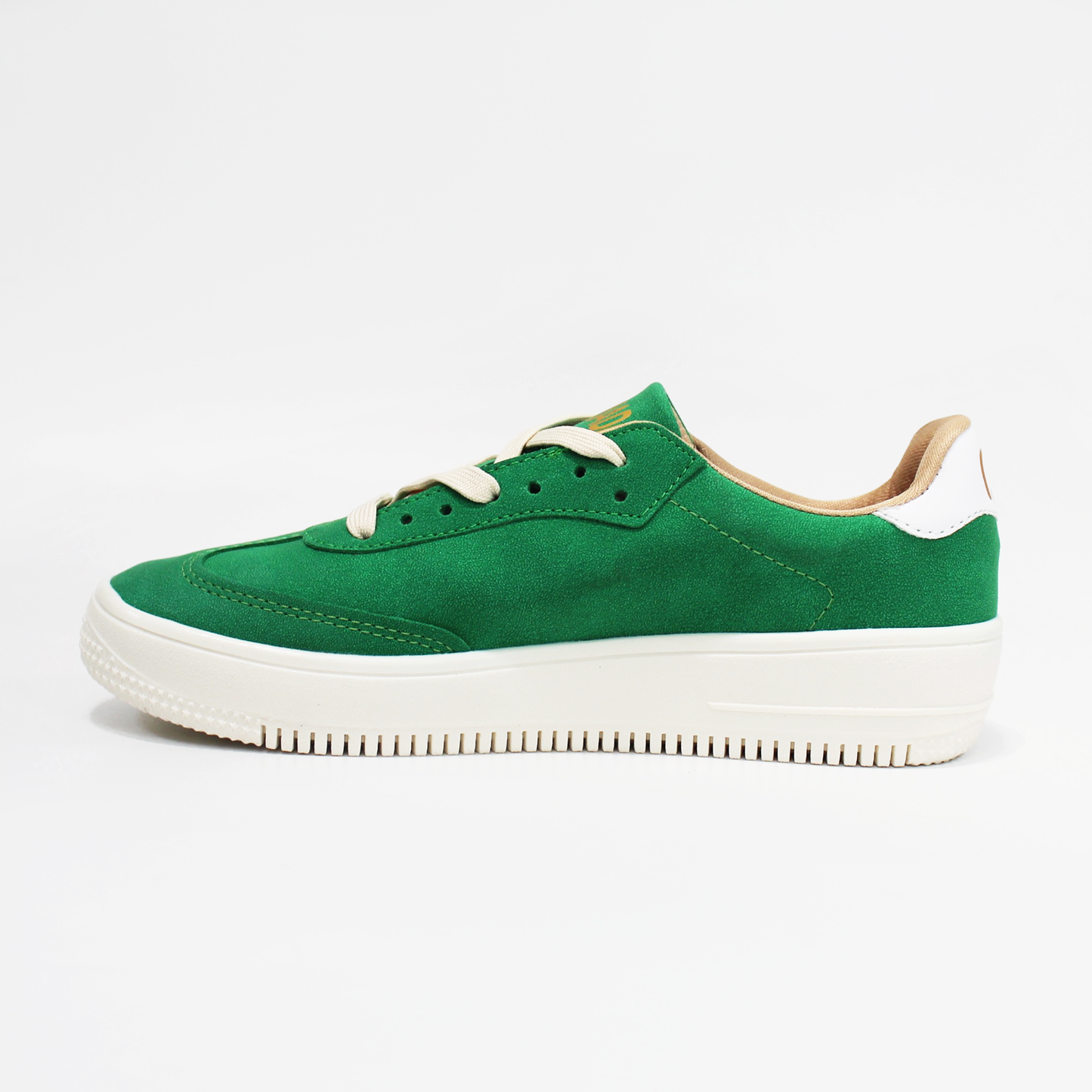 Tenis Sneaker Verde Trébol con Blanco de Dama NOMADAS