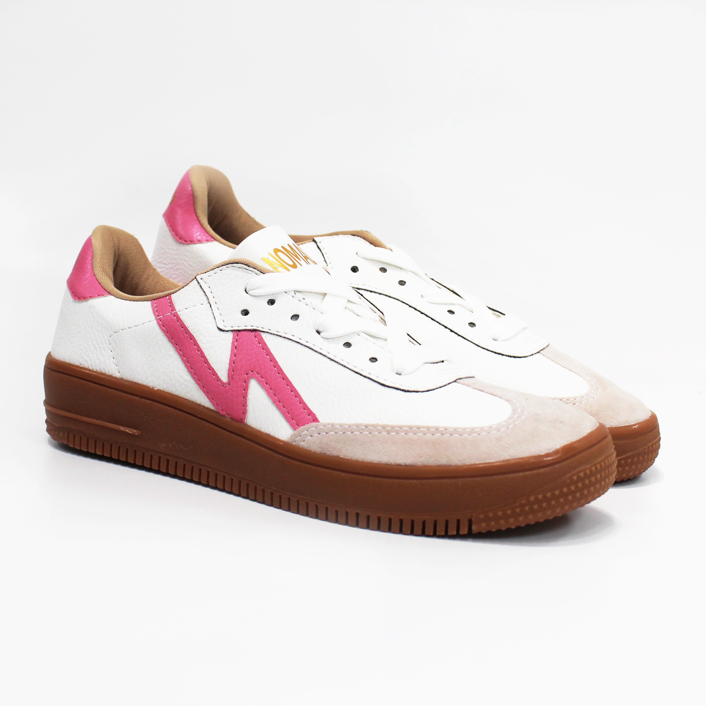 Tenis Sneaker Blanco con Rosa de Dama NOMADAS