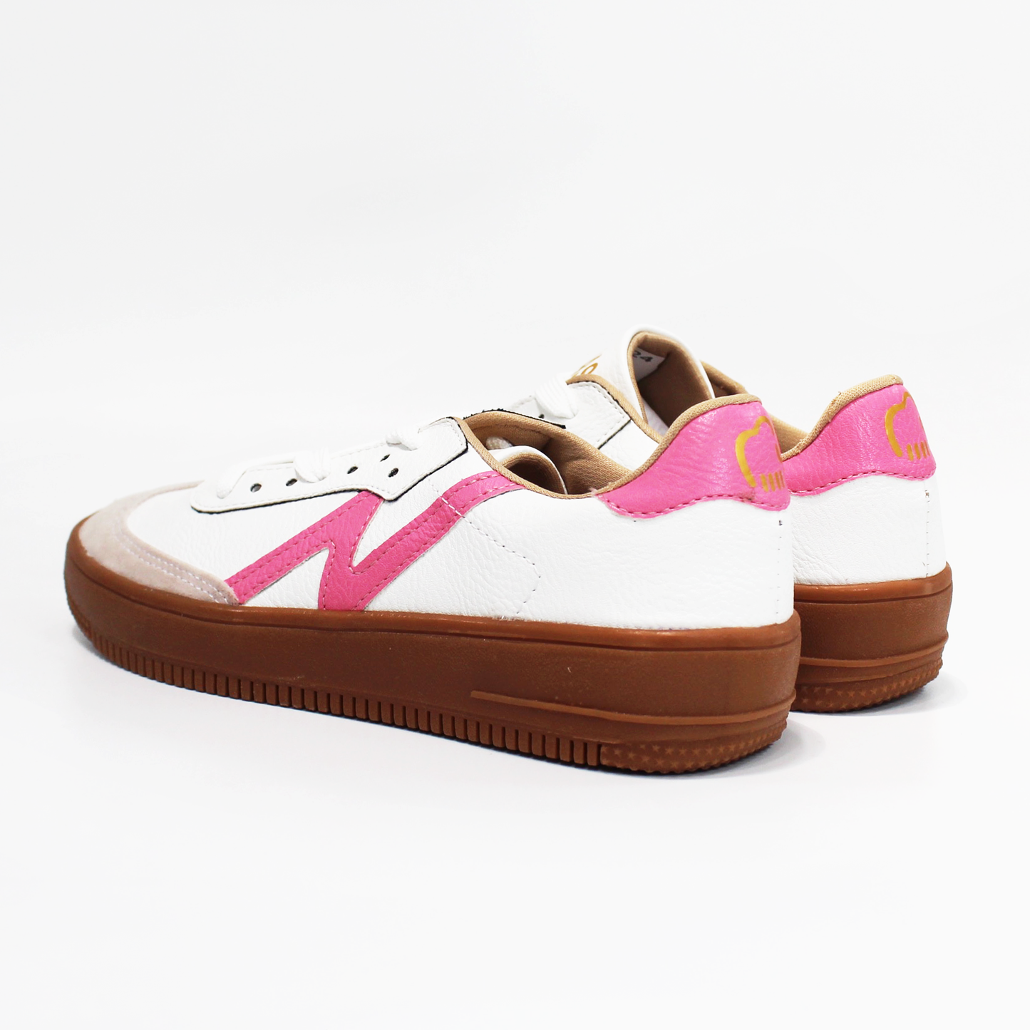 Tenis Sneaker Blanco con Rosa de Dama NOMADAS