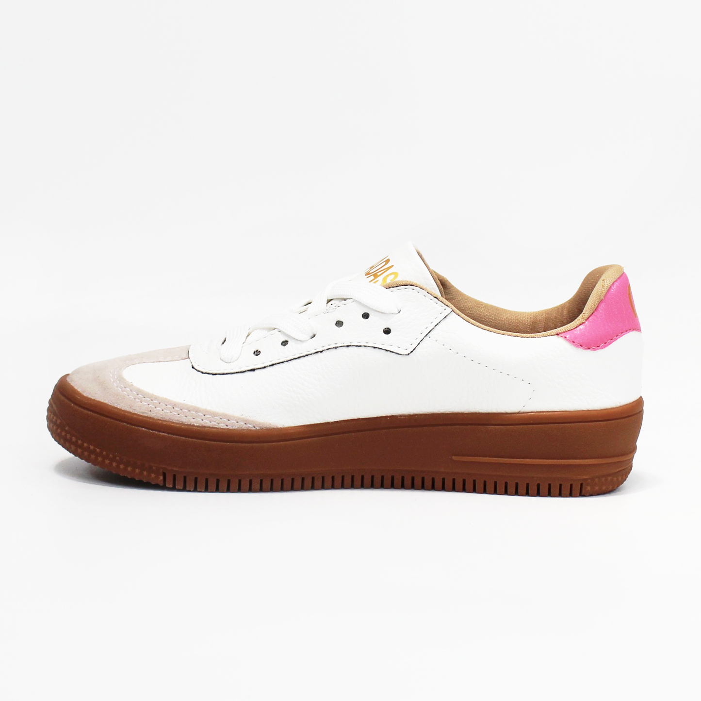 Tenis Sneaker Blanco con Rosa de Dama NOMADAS