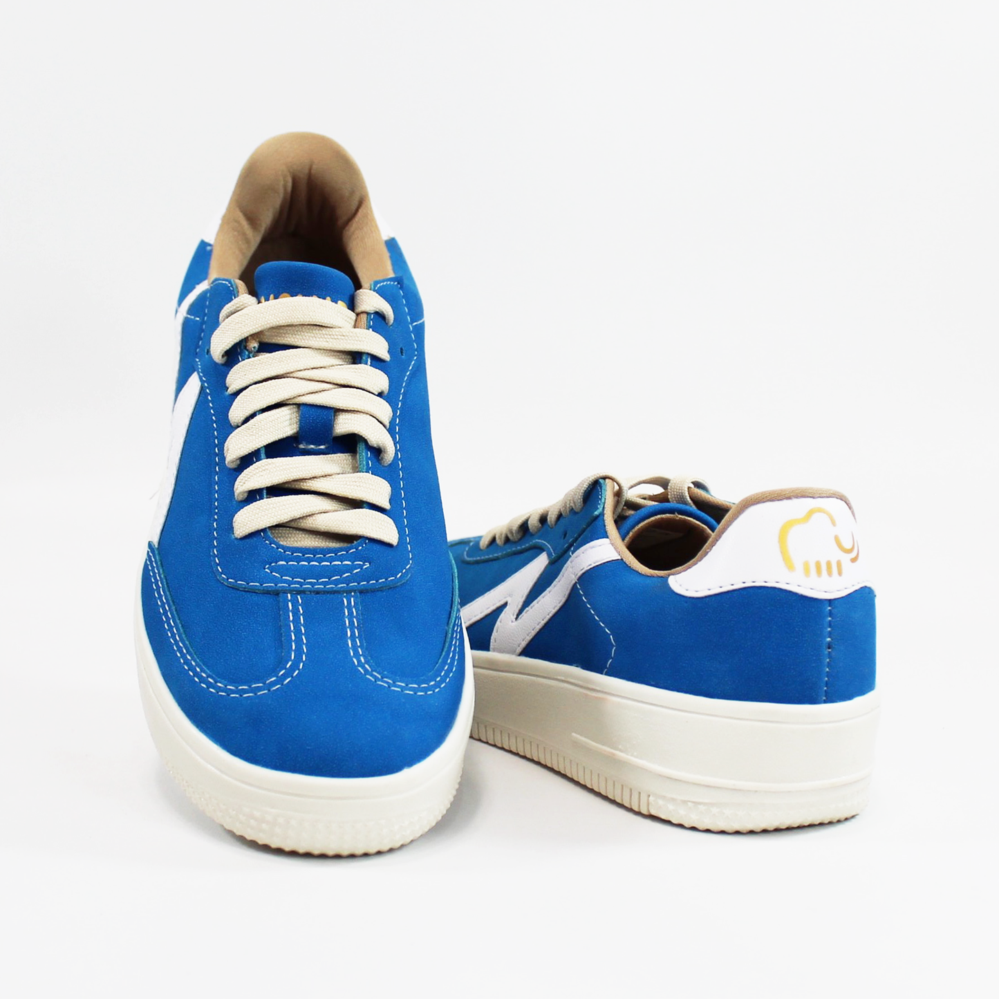 Tenis Sneaker Azul con Blanco de Dama NOMADAS