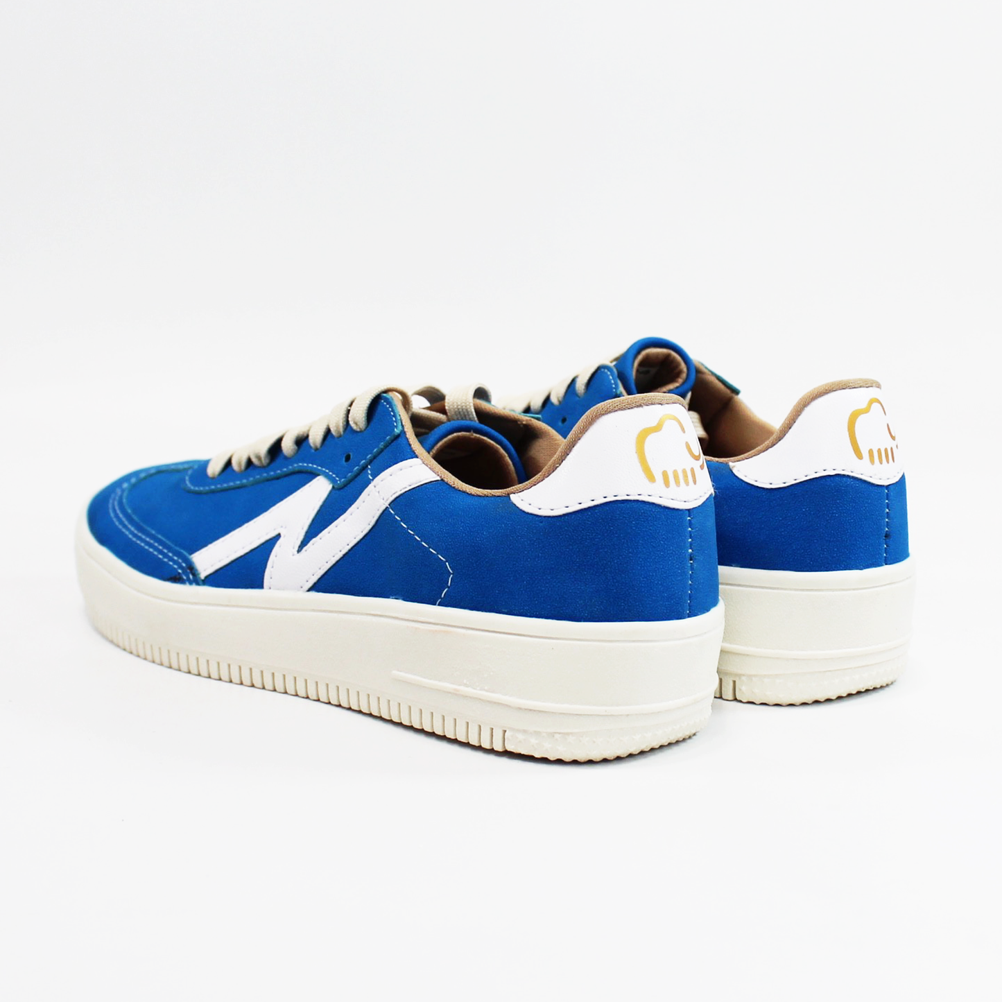 Tenis Sneaker Azul con Blanco de Dama NOMADAS