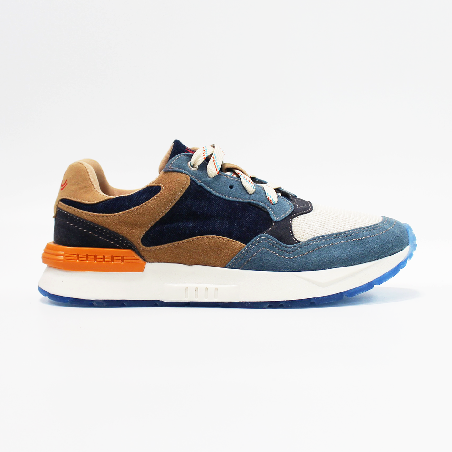 Tenis Sneaker Casual Multicolor con Denim de Dama NOMADAS