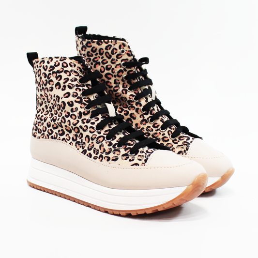 Tenis Bota Animal Print para Niña TROPICANA