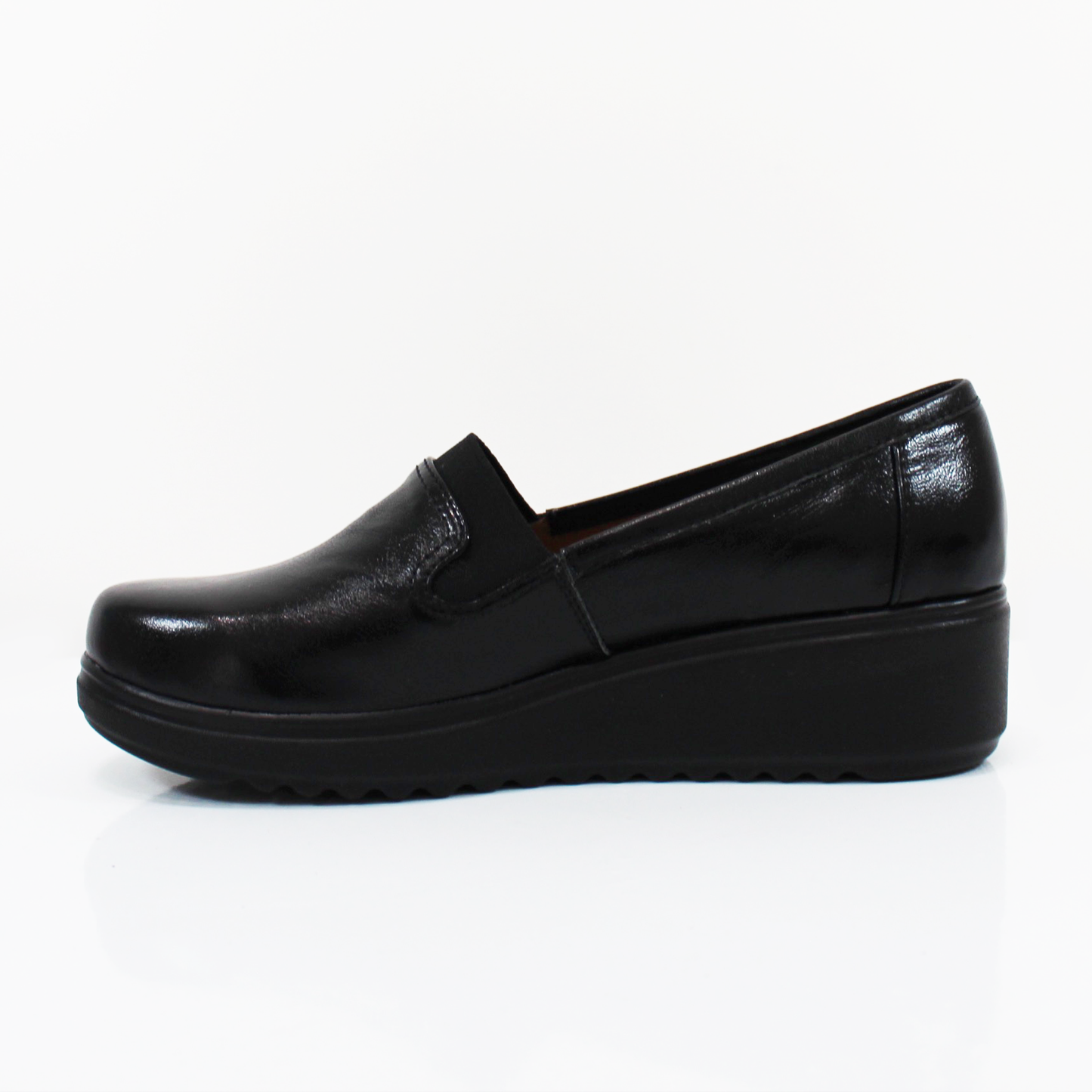 Zapato Confort Casual Negro Piel de Dama CAPRICHO